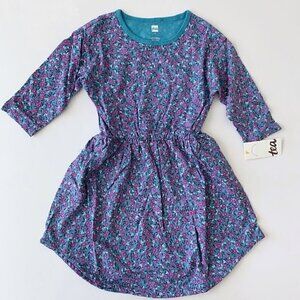 NWT Tea Collection Long Sleeve Midi Girl Dress 2T